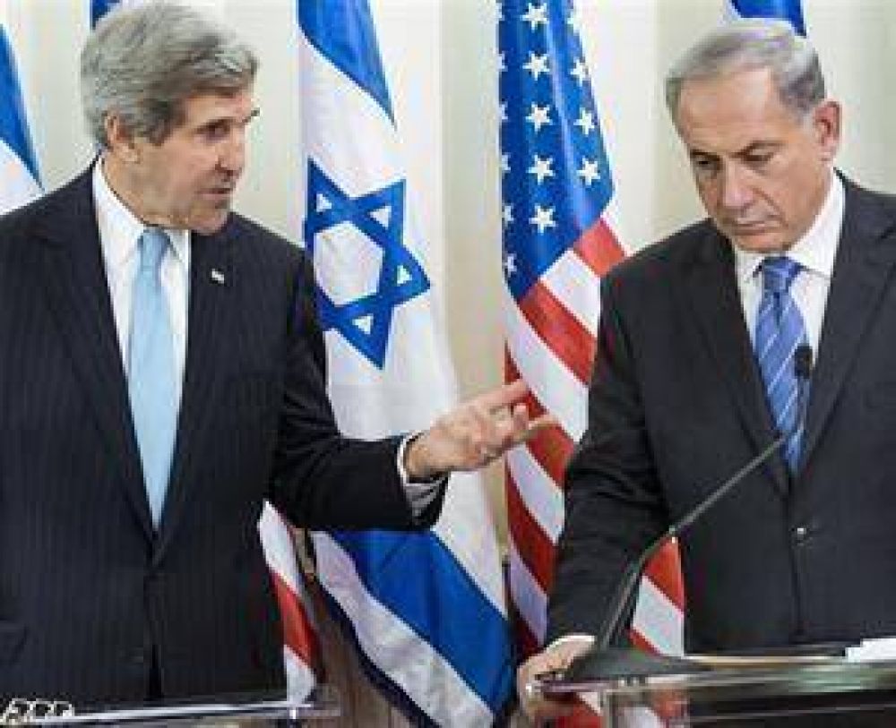 Presi�n de Kerry por un pacto entre Israel y los palestinos