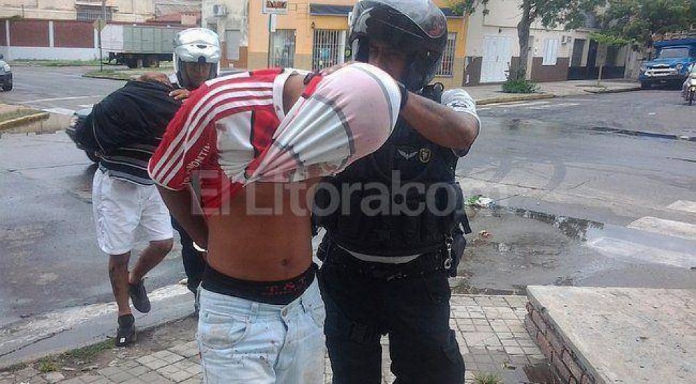 Robaron y fueron atrapados por la polic�a
