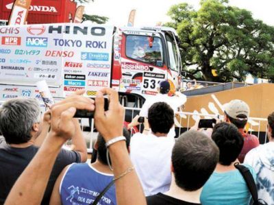La pasi�n Dakar se adue�a de Rosario