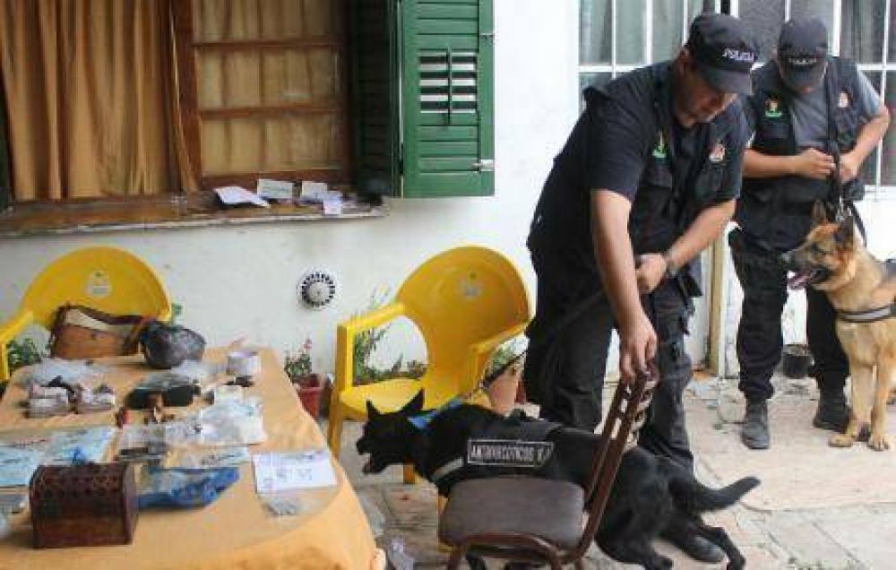 Se allanaron 687 quioscos de drogas en un a�o