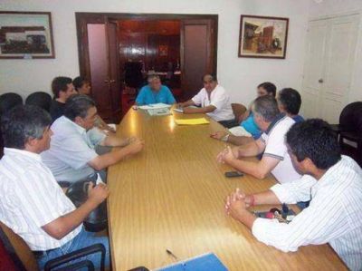 Goyanos se re�nen con el Vicegobernador por el problema energ�tico