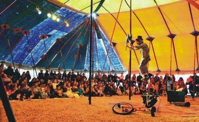 Funci�n de Circo a la gorra para grandes y chicos 