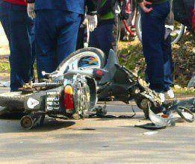 Perece motociclista en accidente de tr�nsito  