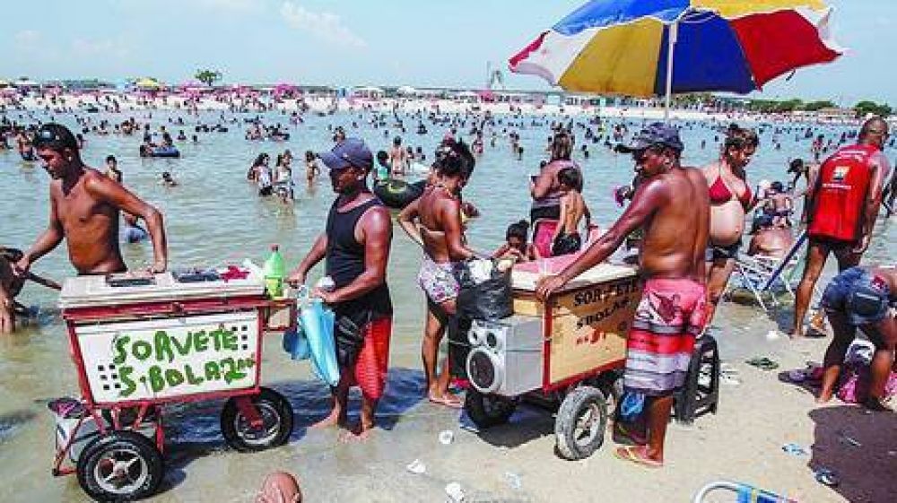 La t�rmica trepa a 50 grados en R�o