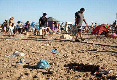 Playas sucias: le piden a los concesionarios privados que mejoren la limpieza