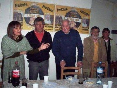 Hugo Mott de visita en Recreo