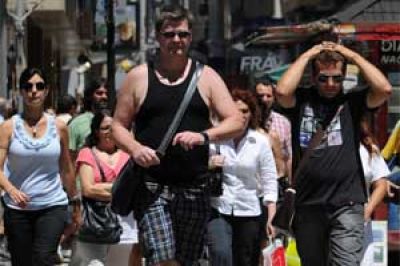 Nueva ola de calor en la regi�n tras los d�as de alivio