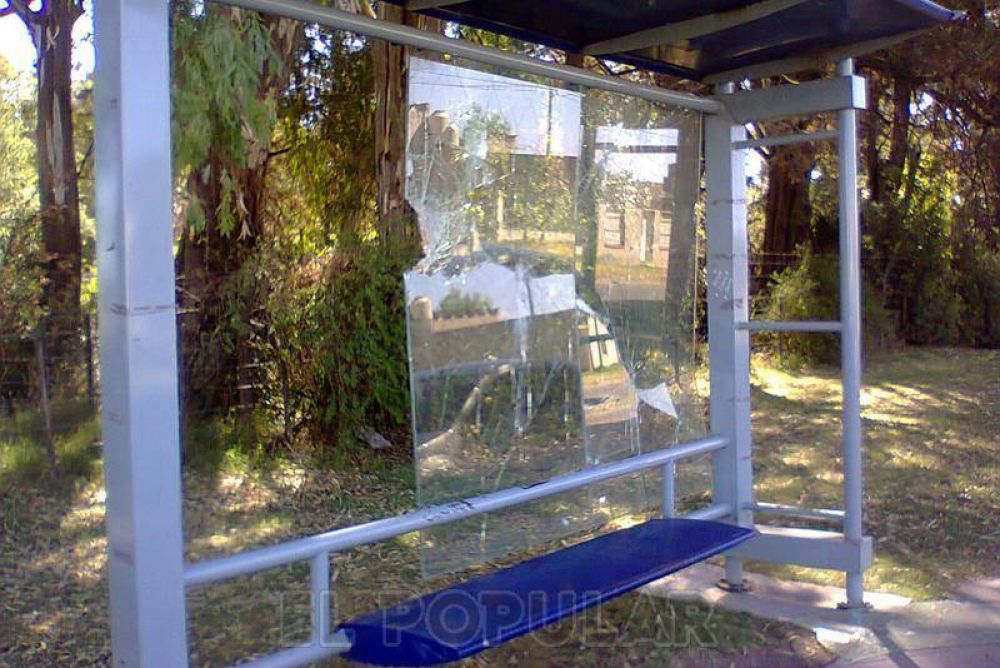 Preocupaci�n por el estado de un refugio de colectivos
