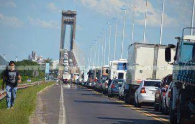 Siete heridos en accidente en puente interprovincial