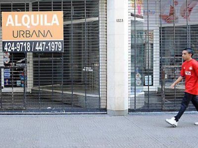 Advierten que cada vez hay m�s locales comerciales sin alquilar