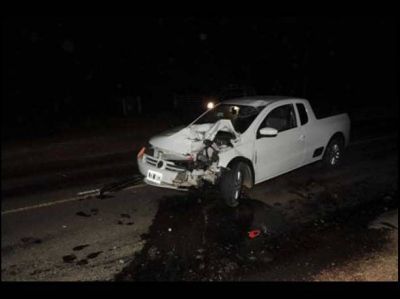 Una joven que iba en moto muri� al chocar contra una camioneta