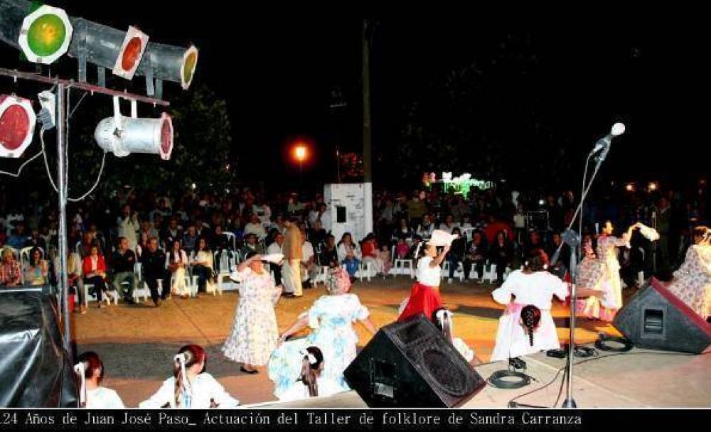 Importante presencia de vecinos en los festejos del cumplea�os de Juan Jos� Paso