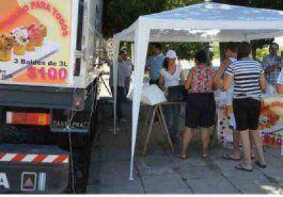 Vendieron helado entrerriano para todos