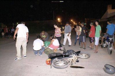 En feroz ataque, �motochorros� destrozaron la cara de una mujer
