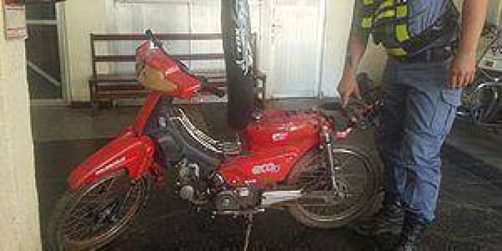 Recuperaron tres motos sustra�das