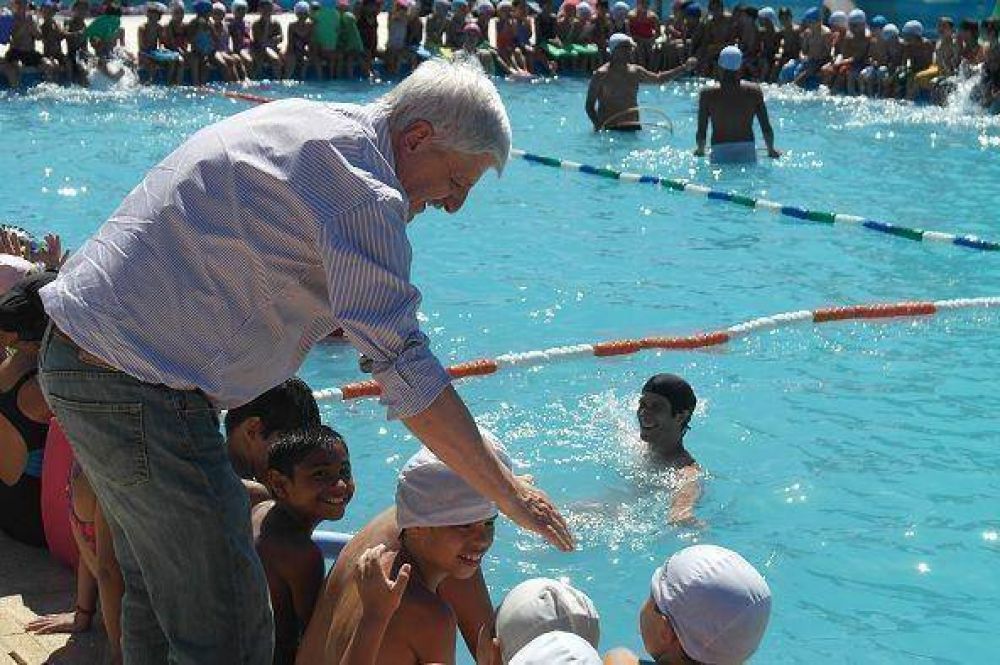 Andreotti lanz� las �Colonias de Verano 2014� en San Fernando