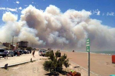 Situaci�n cr�tica por los incendios en Claromec�
