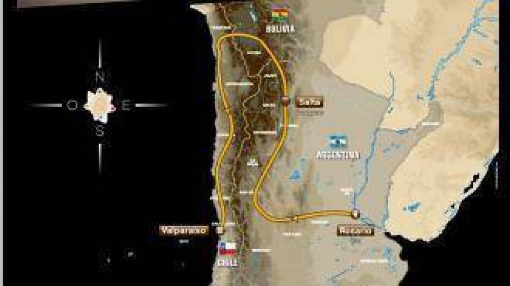 Crecen las expectativas por el paso del Dakar