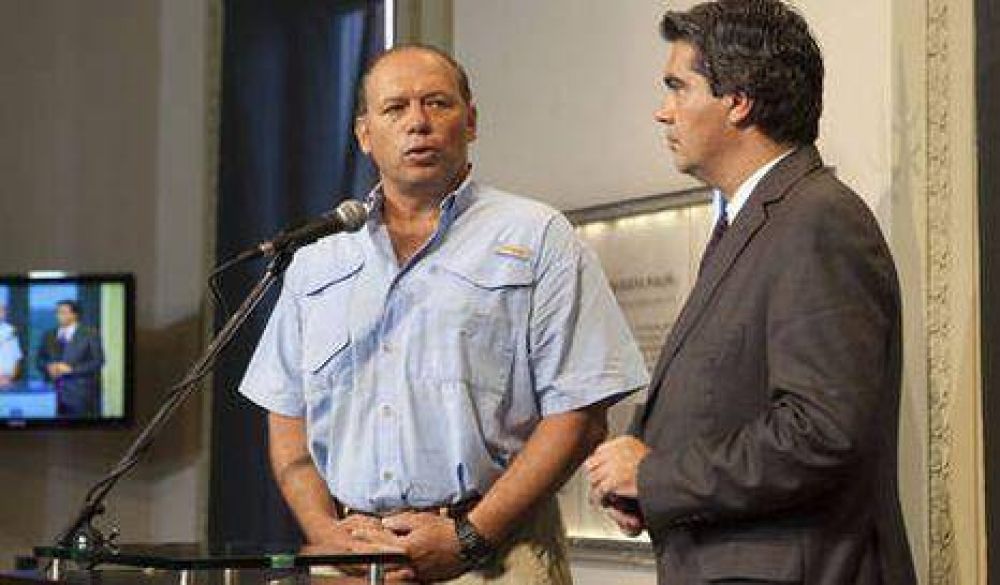 Berni cruz� a Macri por el corte en la autopista Illia