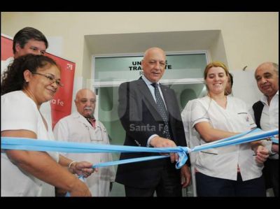 El hospital Cullen ya tiene su nueva Unidad de Trasplante Renal