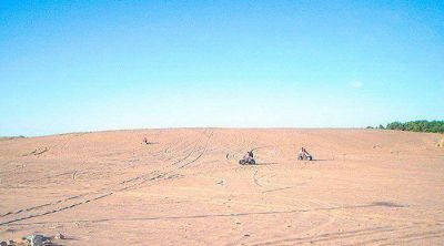 Un bahiense sufri� graves heridas tras caer de su cuatri en Monte