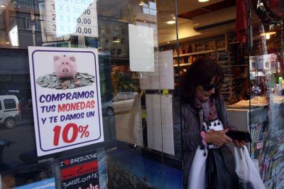 La falta de monedas obliga a extremar ingenio