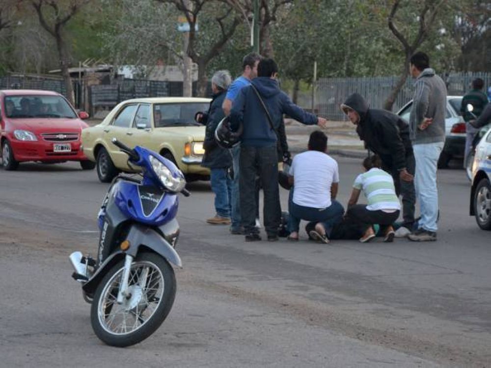 Las motos protagonizan el 70% de los accidentes de tr�nsito