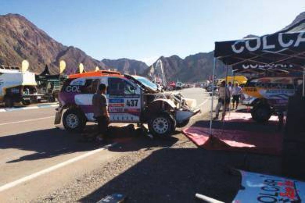 Sebasti�n Scholz avanza en el Dakar 2014