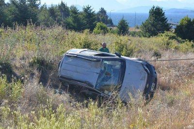 Accidente en la ruta al aeropuerto