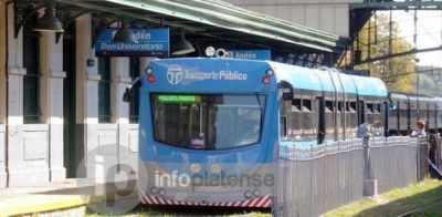 Operario del tren universitario result� herido