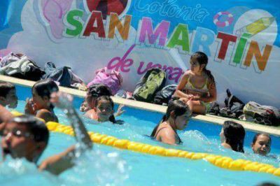 Comenz� la colonia de vacaciones 2014 en San Mart�n