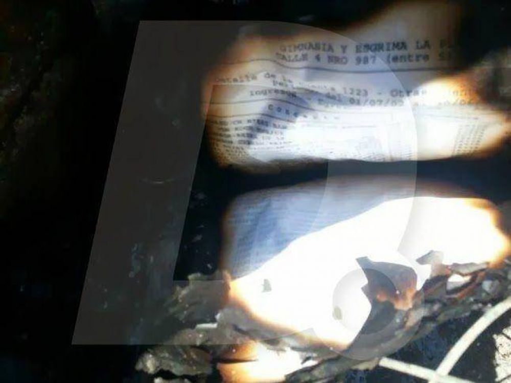 Gimnasia: develan presunta quema de documentos
