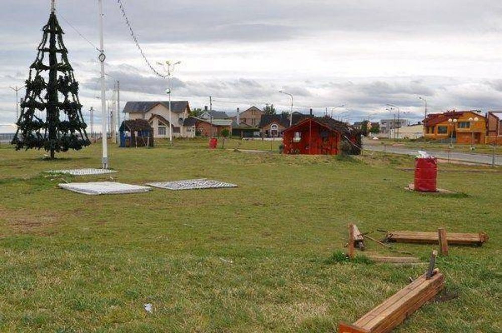 Se desmont� el Paseo Navide�o