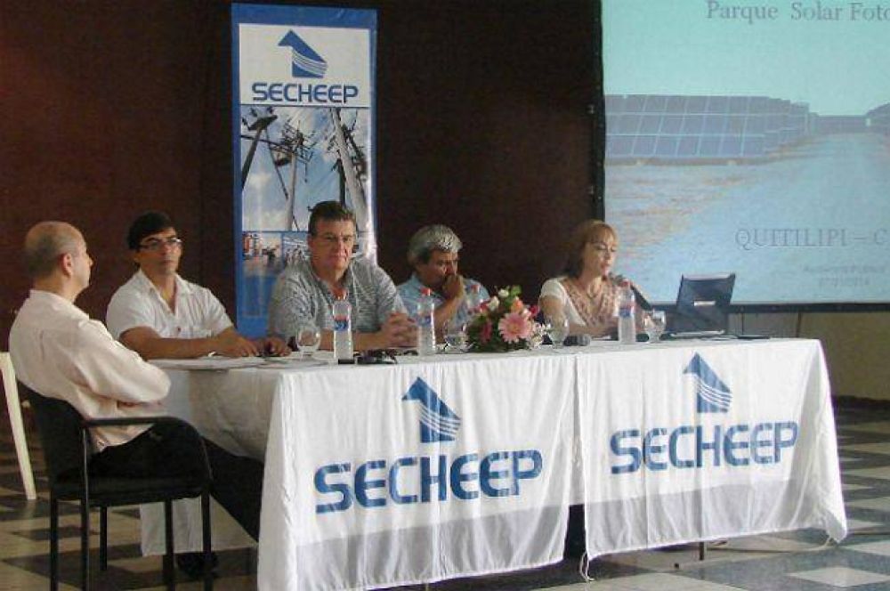 En Quitilipi se construir la primera planta de energa solar del Chaco