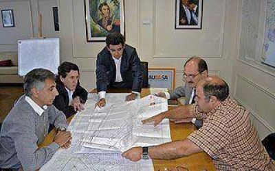 D�az P�rez se reuni� con Arl�a para evaluar obras h�dricas