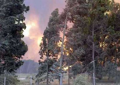 Claromec�: �El fuego est� controlado y esperamos lluvia�