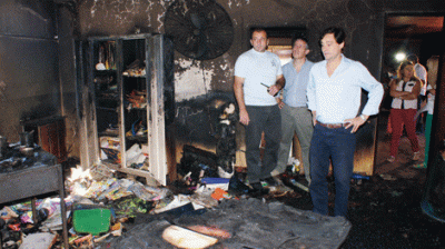 La Municipalidad se har� cargo de restaurar el jard�n incendiado 