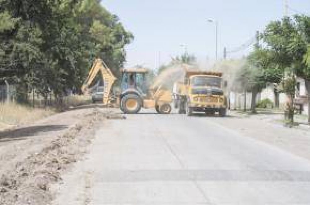 Mejoramiento de calles del barrio UOCRA