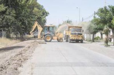 Mejoramiento de calles del barrio UOCRA