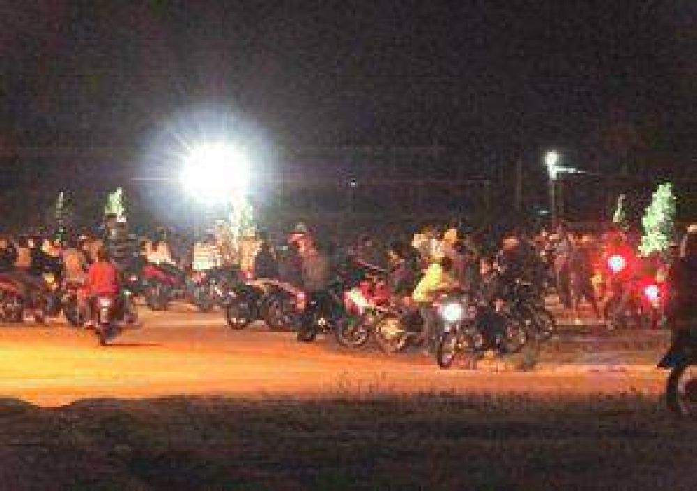 Kelly: �En estos grupos en motos hay delincuentes�