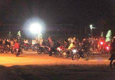 Kelly: �En estos grupos en motos hay delincuentes�