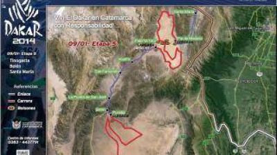 El Dakar 2014 pasar� por Catamarca y afectar� las rutas 38, 60 y 40