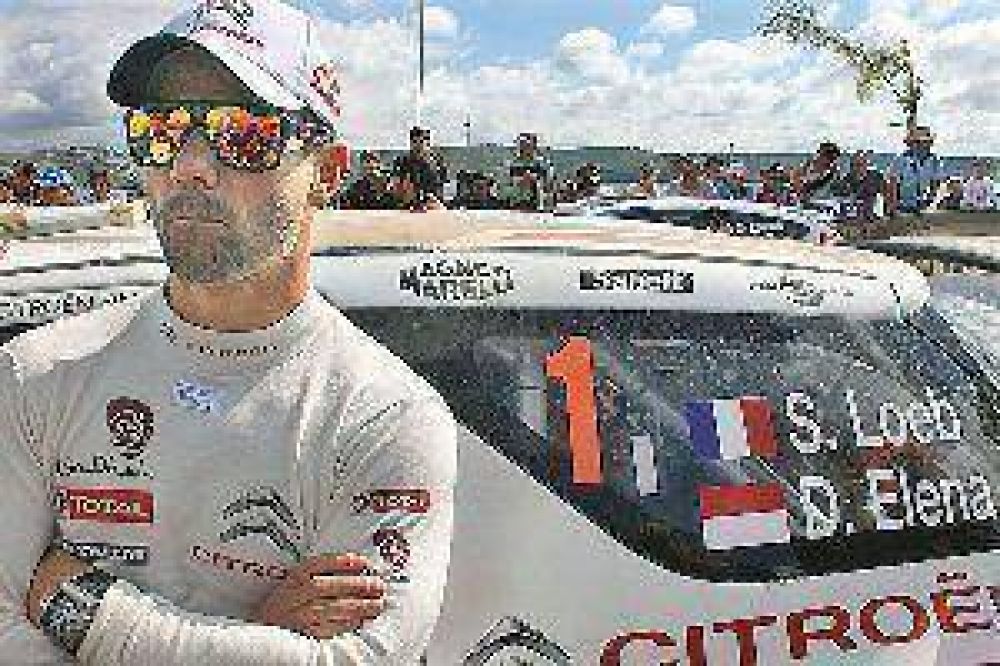 El franc�s Sebastien loeb probar� el circuito de las Termas