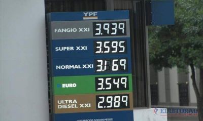 En cuatro a�os las naftas en Corrientes subieron hasta triplicar sus precios