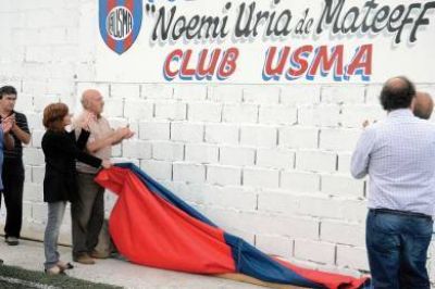 U.S.M.A. inaugur� su polideportivo �Noem� Uria de Mateeff�