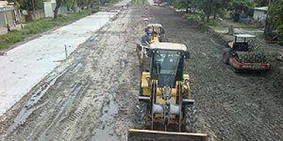 Avanzan los trabajos de pavimentaci�n de la Avenida Cabral