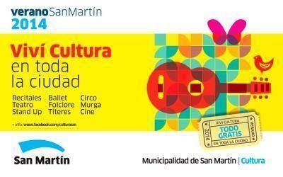 Comenz� el ciclo �Verano San Mart�n, Viv� Cultura en toda la Ciudad�