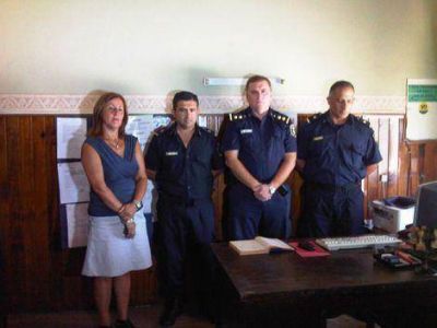 Marcelo Walter Guti�rrez qued� al frente de la Comisar�a de Moquehu� 