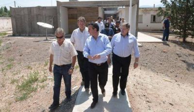 El Gobernador visit� Malarg�e y recorri� avances de obra en esa localidad