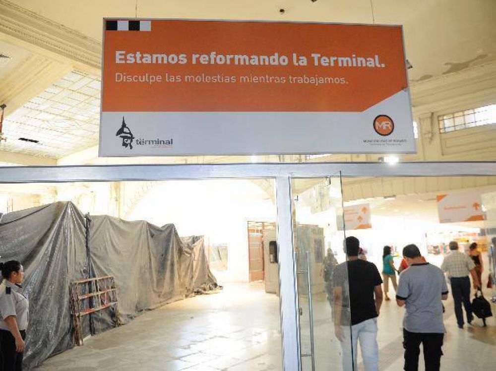 Interminable: la estaci�n de �mnibus ya lleva tres a�os de obra y aparecen problema edilicios